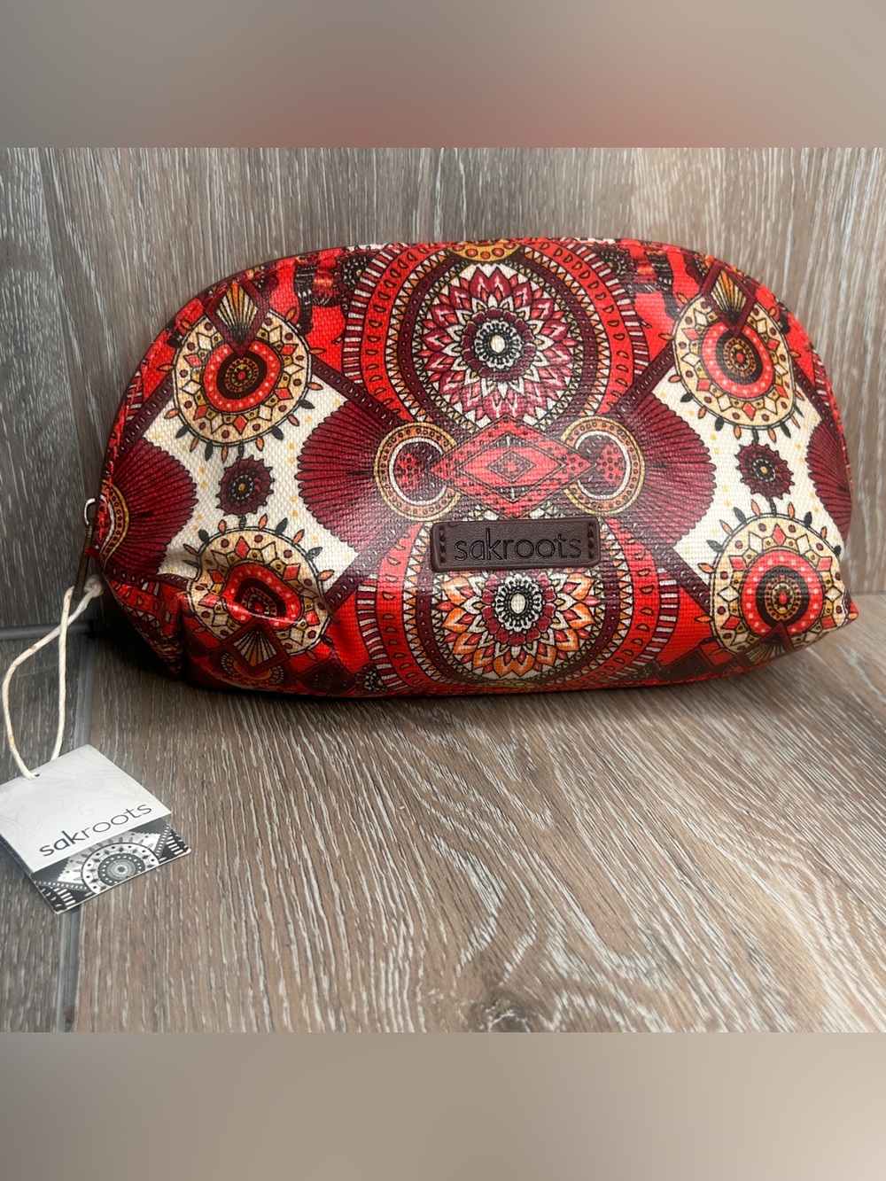 Sakroots Wanderlust Artist Print Cosmetic Bag –Exclusive Artist Collab NWT